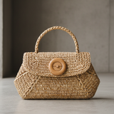 Illustrative sample Woven Evening Clutch for site review, not actual inventory